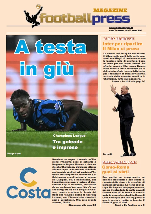 FOOTBALLPRESS MAGAZINE – NUMERO 182