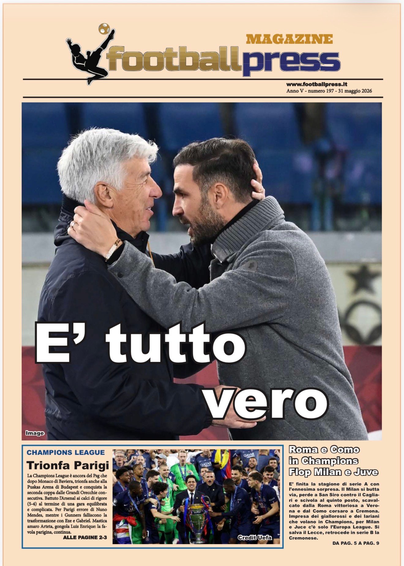FOOTBALLPRESS MAGAZINE – NUMERO 197