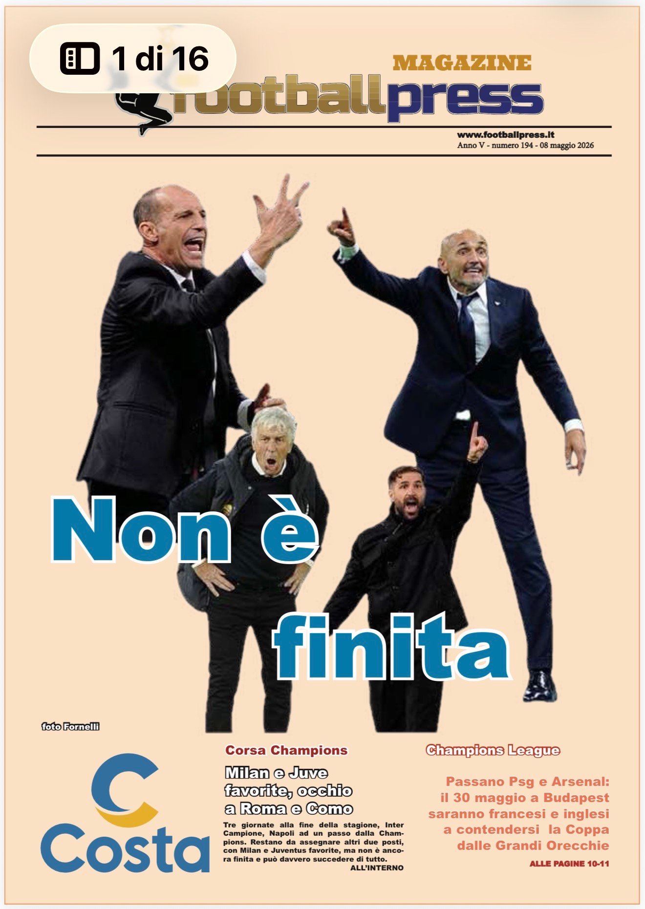 FOOTBALLPRESS MAGAZINE – NUMERO 194