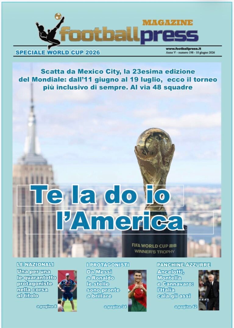 FOOTBALLPRESS MAGAZINE – NUMERO 198