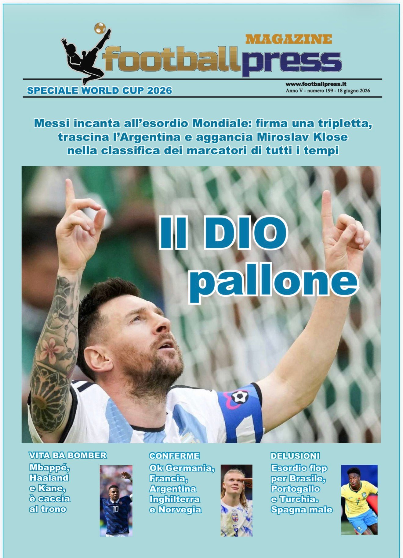 FOOTBALLPRESS MAGAZINE – NUMERO 199