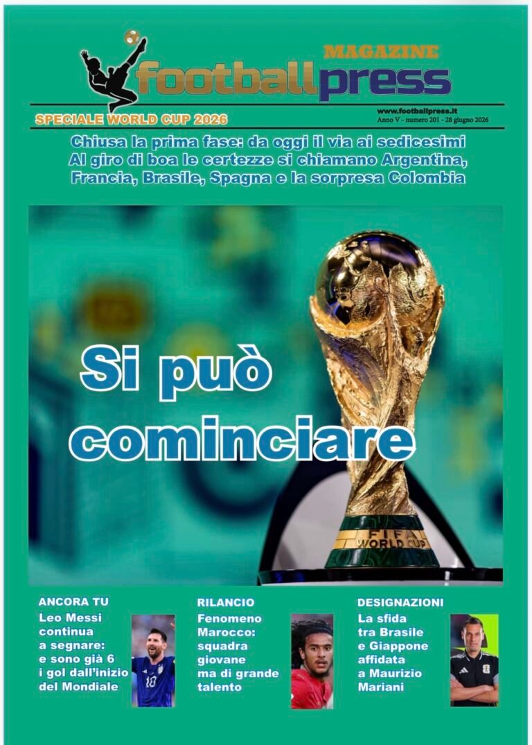 FOOTBALLPRESS MAGAZINE – NUMERO 201