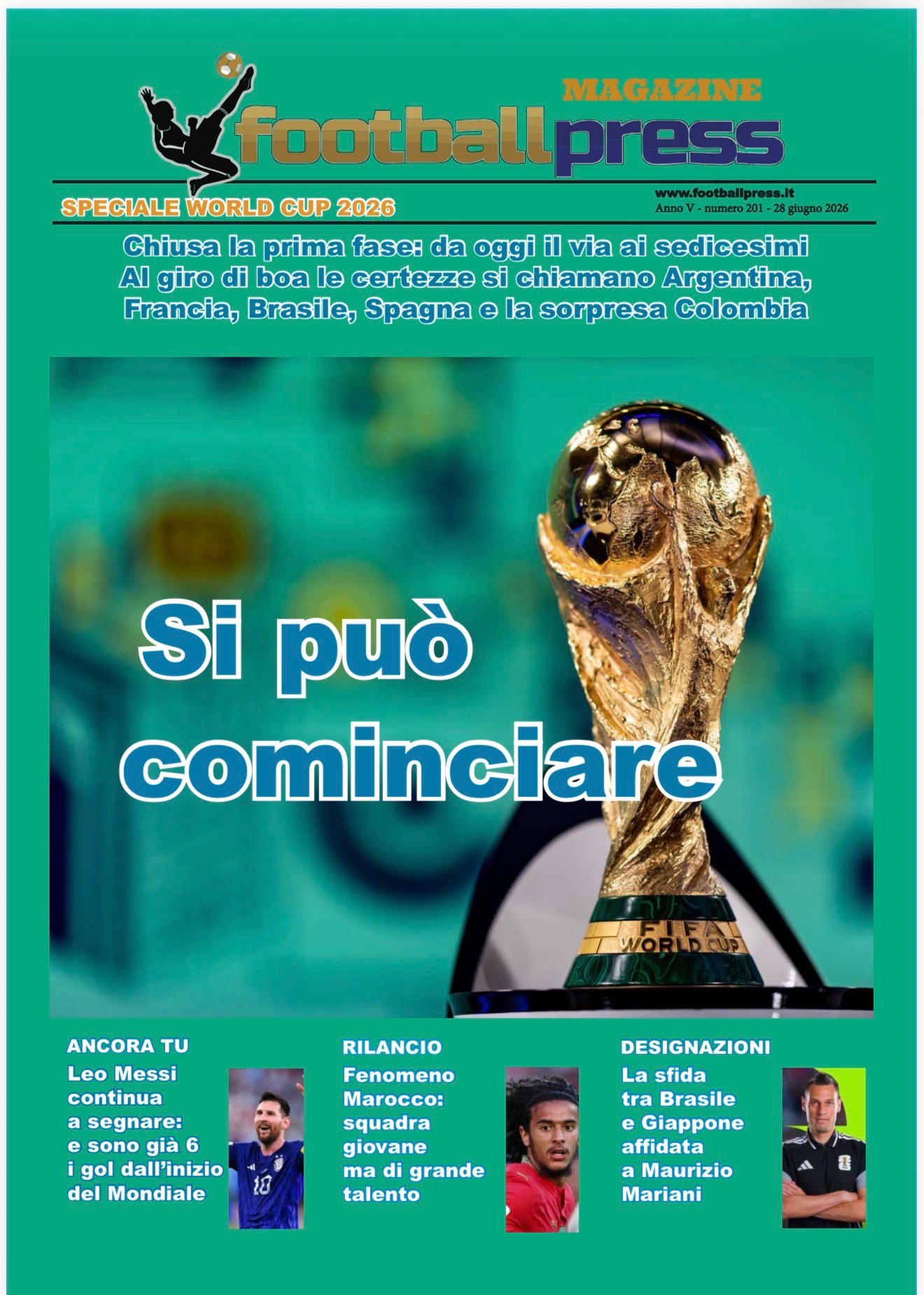 FOOTBALLPRESS MAGAZINE – NUMERO 201