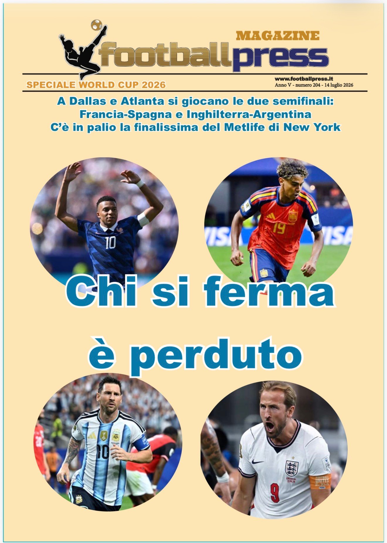 FOOTBALLPRESS MAGAZINE – NUMERO 204