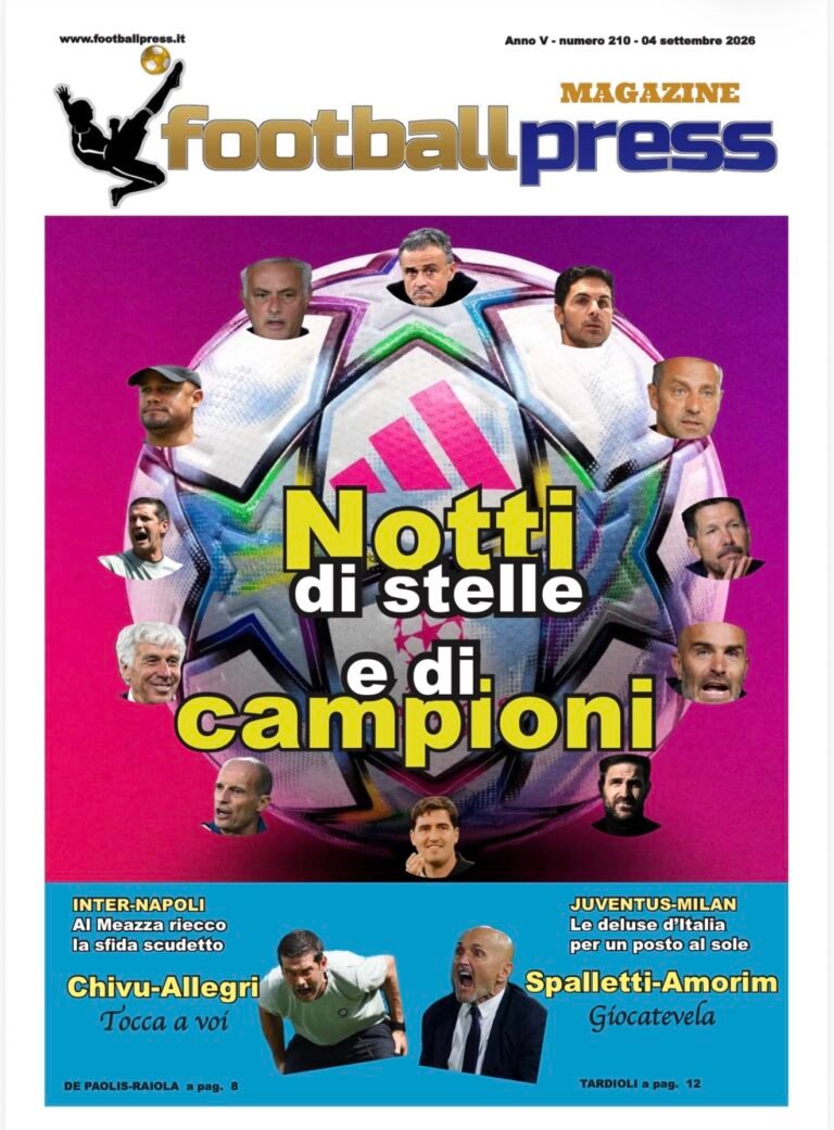 FOOTBALLPRESS MAGAZINE – NUMERO 210
