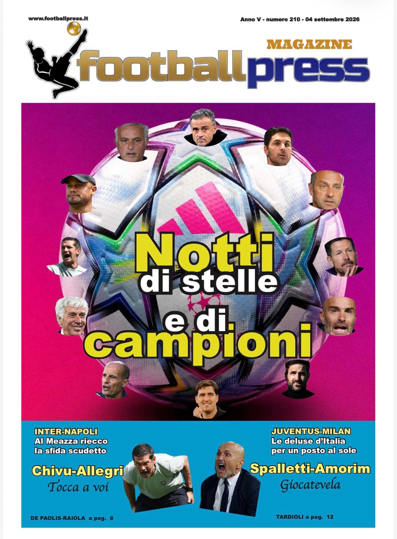 FOOTBALLPRESS MAGAZINE – NUMERO 210