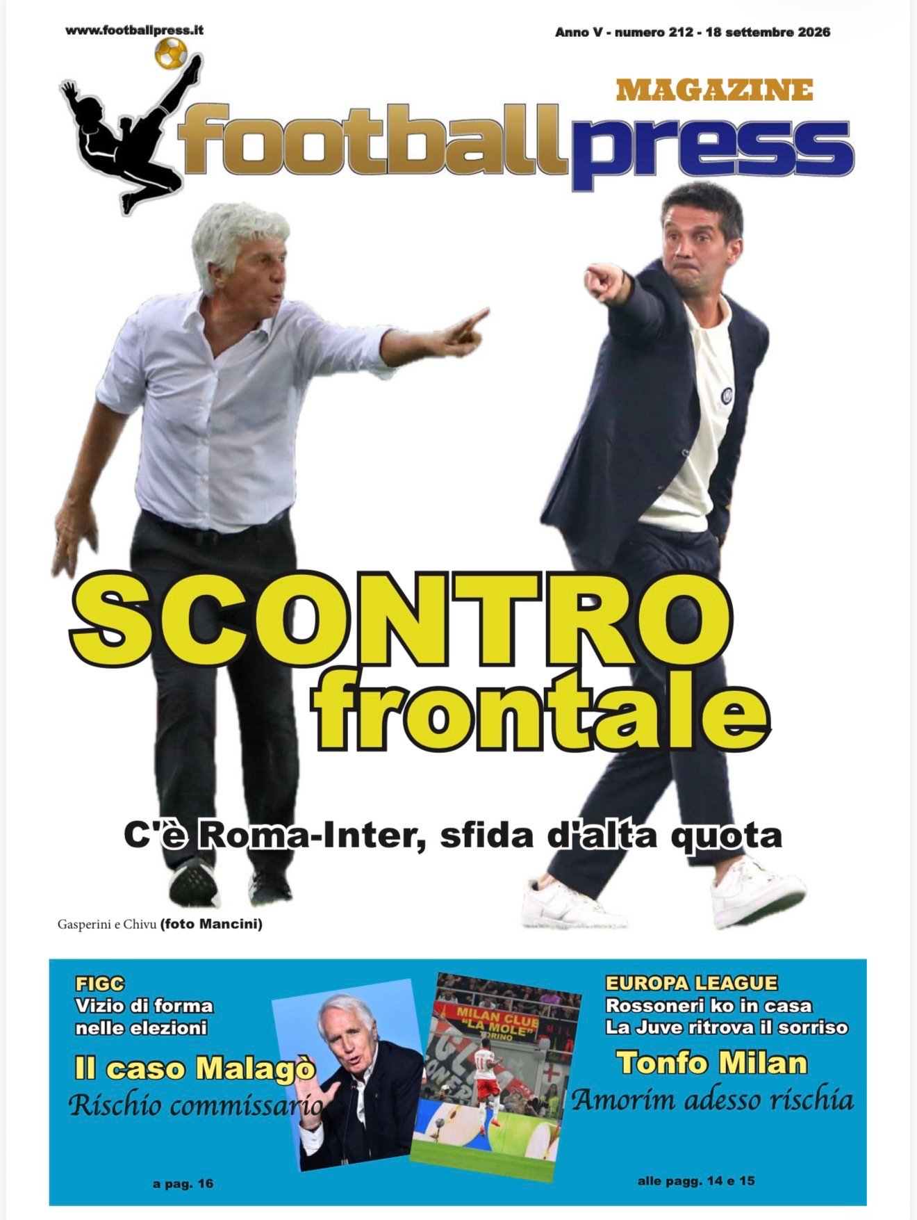 FOOTBALLPRESS MAGAZINE – NUMERO 212